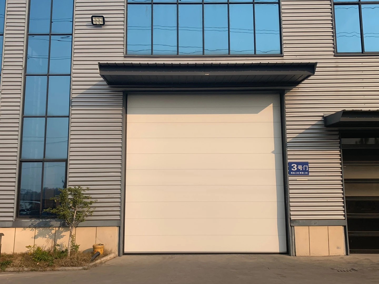 安必信工业门宿迁服务站生产基地